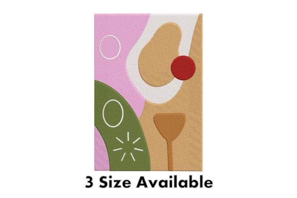 Abstract Modern Art Embroidery Design Review
