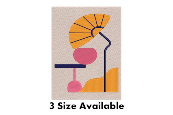 Abstract Modern Embroidery Design Review