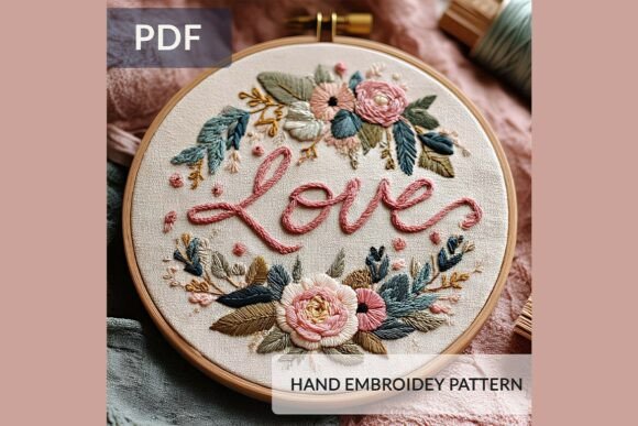 Boho Love Floral Embroidery Pattern 14 Review