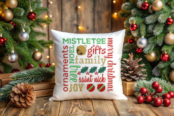 Christmas Subway Art Embroidery Review for Apparel Design