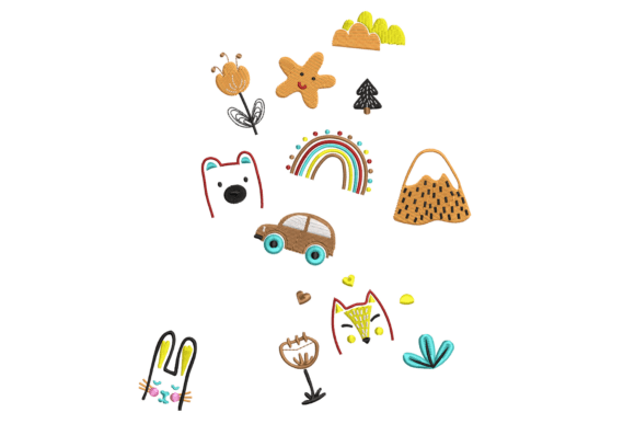 Cute Doodle Embroidery Set Review