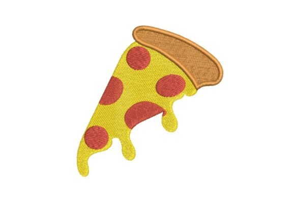 Dripping Pizza Slice Embroidery Design Review