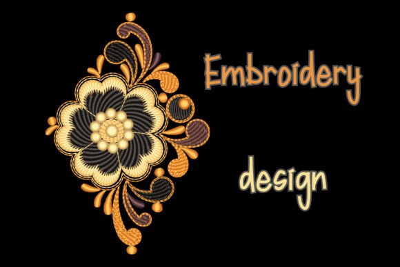 Floral Border Embroidery Design Review