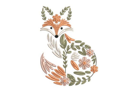 Floral Fox Embroidery Review for Small Business Merchandise