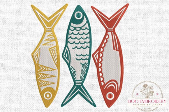Folk Fish Embroidery Design Review