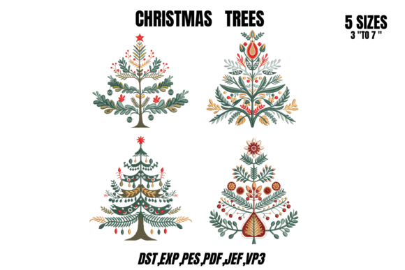FolkArt Christmas Tree Embroidery Bundle Review
