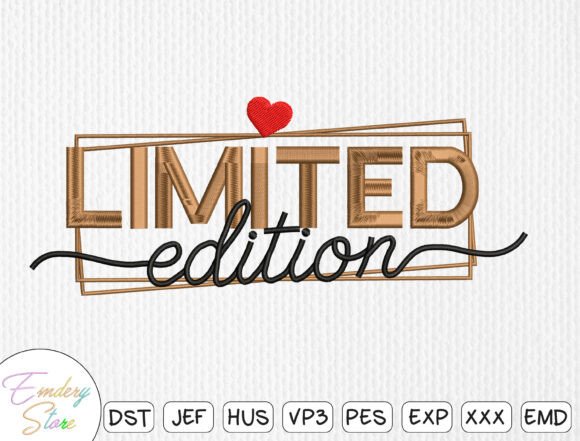 Limited Edition Embroidery Design Review