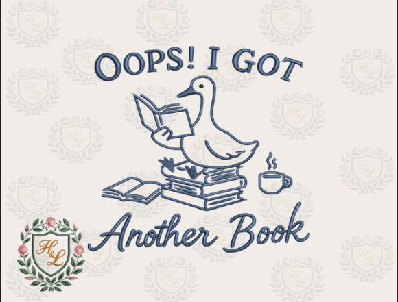 Oops I Got Another Book Embroidery Files Review