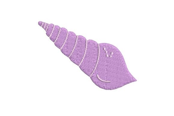 Purple Conch Shell Embroidery Design Review