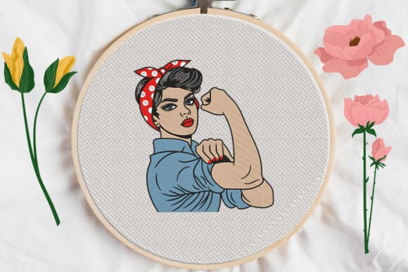 Rosie the Riveter Embroidery Review