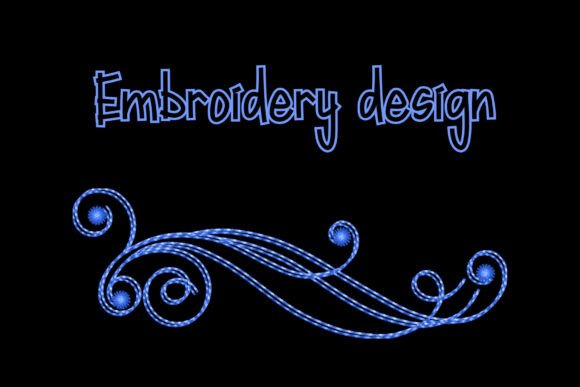 Swirls Border Embroidery Design Review