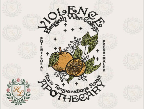 Violence Apothecary Embroidery Files Review