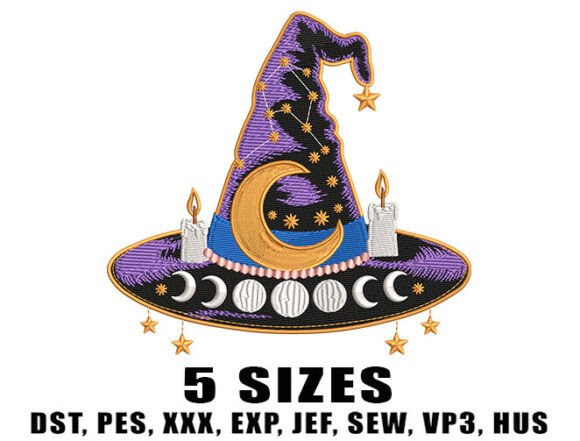 Watercolor Witch Embroidery Design Review